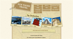 Desktop Screenshot of funtourstravel.com